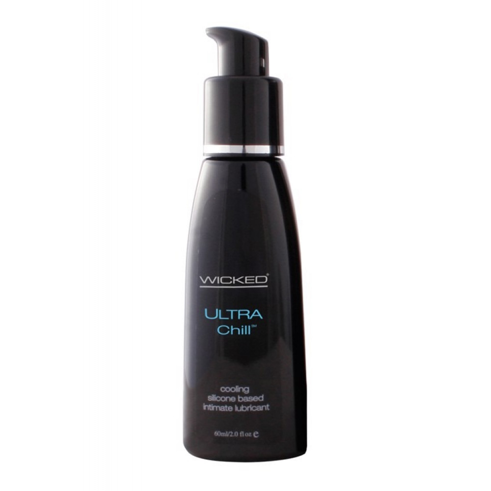 Лубриканты - Лубрикант WICKED силиконовый Ultra Chill 60 ML