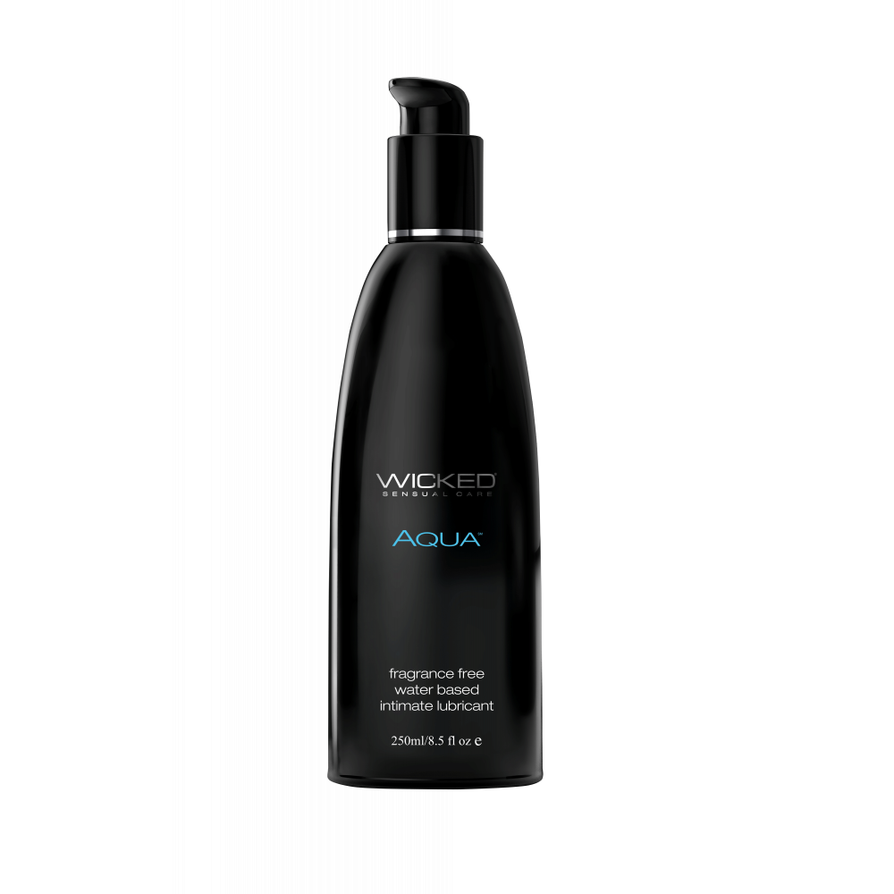 Лубриканты - Лубрикат на водной основе с алоэ и витамином Е WICKED AQUA 250ML