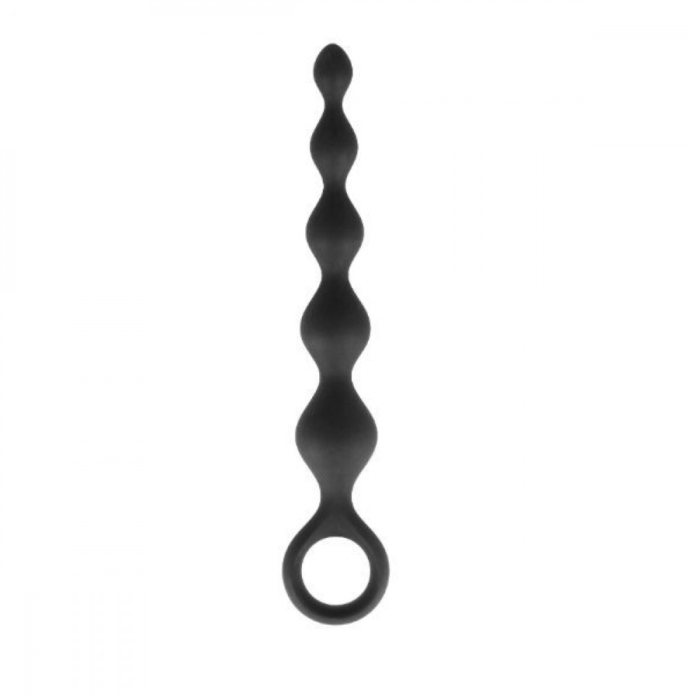 Анальные бусы и цепочки - Анальная цепочка Dorcel Deep Feel, силикон, макс. диаметр 2,5см, упругая