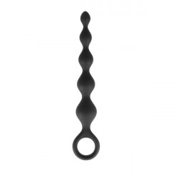Анальная цепочка Dorcel Deep Feel, силикон, макс. диаметр 2,5см, упругая