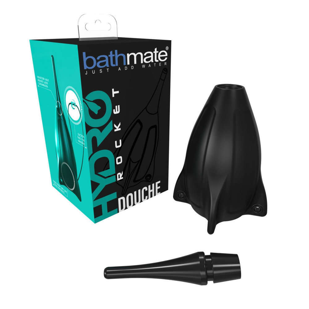 Интимная косметика - Спринцовка с обратным клапаном Bathmate Hydro Rocket Douche, объем 325мл 1