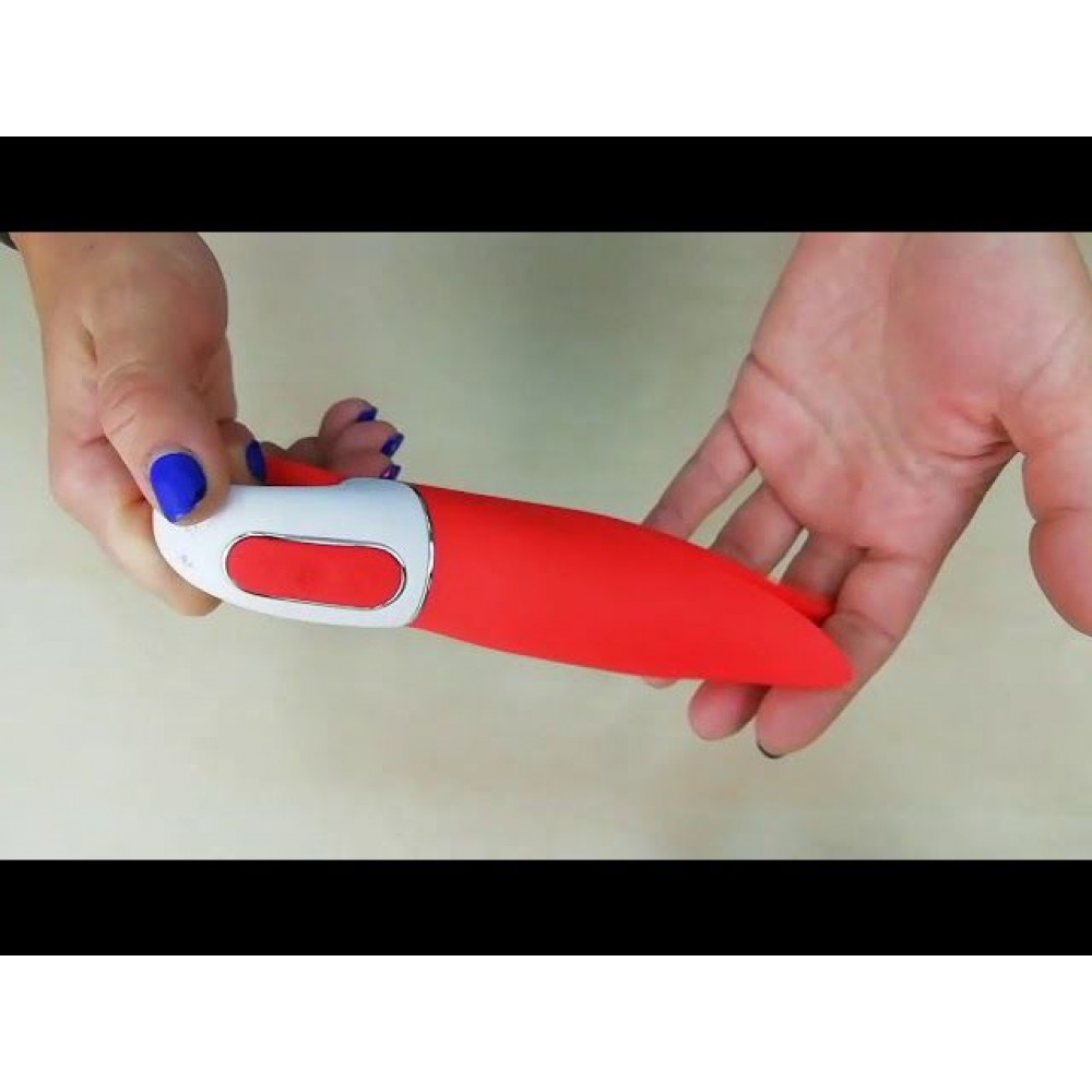 Вибратор - Мощный вибратор Satisfyer Vibes Power Flower с нежными трепещущими лепестками, 12 режимов работы 3