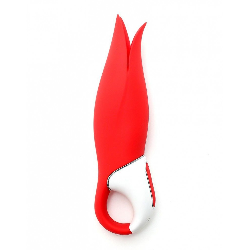 Вибратор - Мощный вибратор Satisfyer Vibes Power Flower с нежными трепещущими лепестками, 12 режимов работы 4