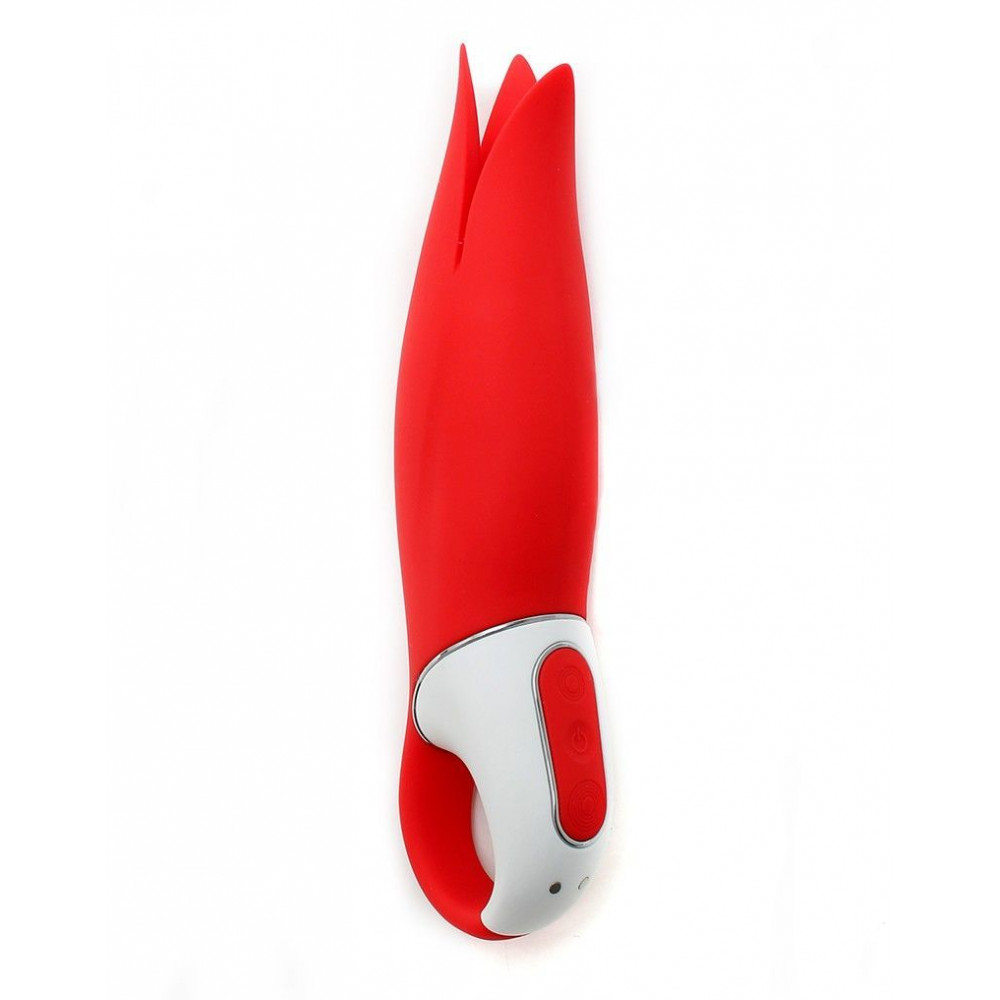 Вибратор - Мощный вибратор Satisfyer Vibes Power Flower с нежными трепещущими лепестками, 12 режимов работы