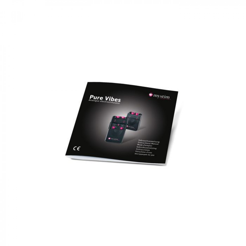  - Электростимулятор Mystim Pure Vibes, 2 канала, 3 программы, механические переключатели 1