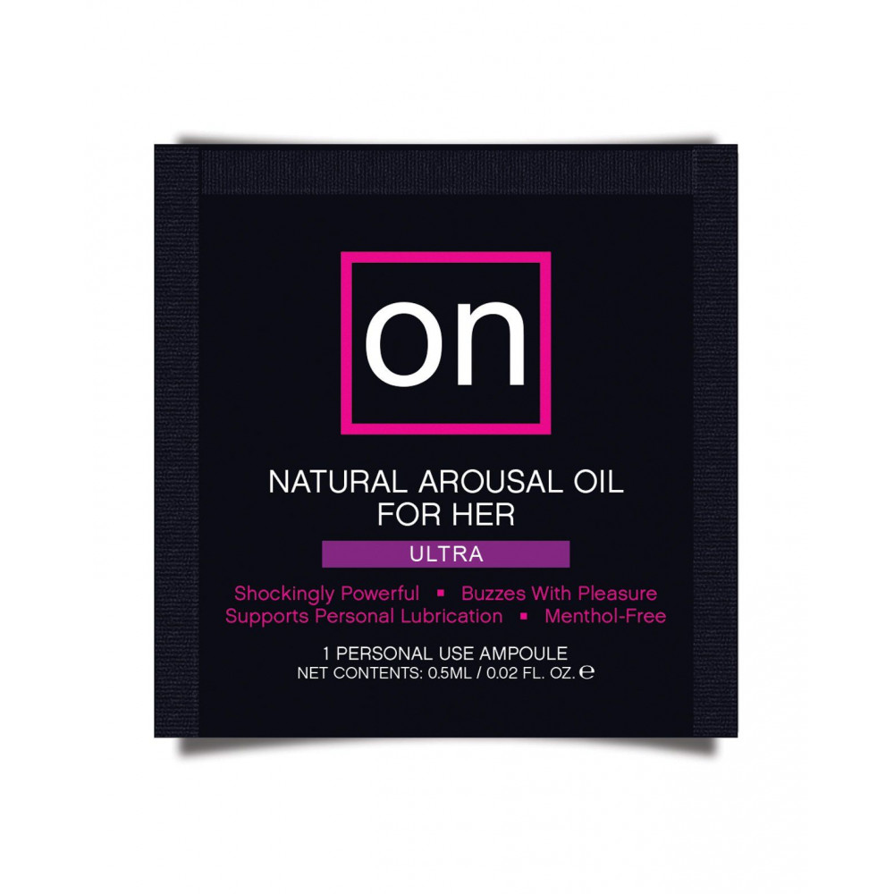 Женские возбудители - Пробник возбуждающего масла Sensuva - ON Arousal Oil for Her Ultra (0,5 мл)