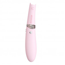 Вакуумный стимулятор с вибрацией KISTOY Miss CC Pink, можно использовать как вибратор, диам. 3,6см