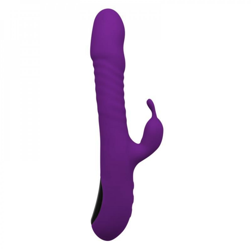 Вибратор-кролик - Вибратор-кролик с подогревом и ротацией Alive RoMAX Purple