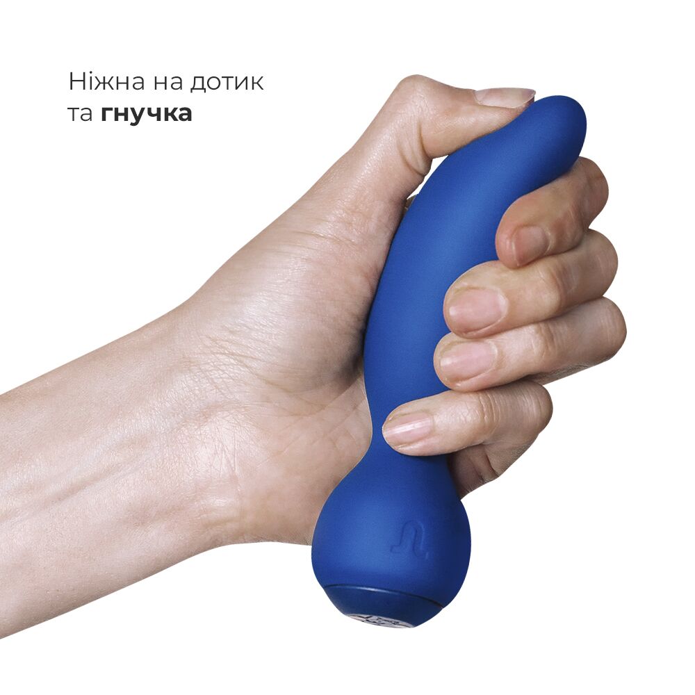 Анальные пробки с вибрацией - Анальная вибропробка Adrien Lastic Little Rocket макс. диаметр 3,5см, soft-touch 3