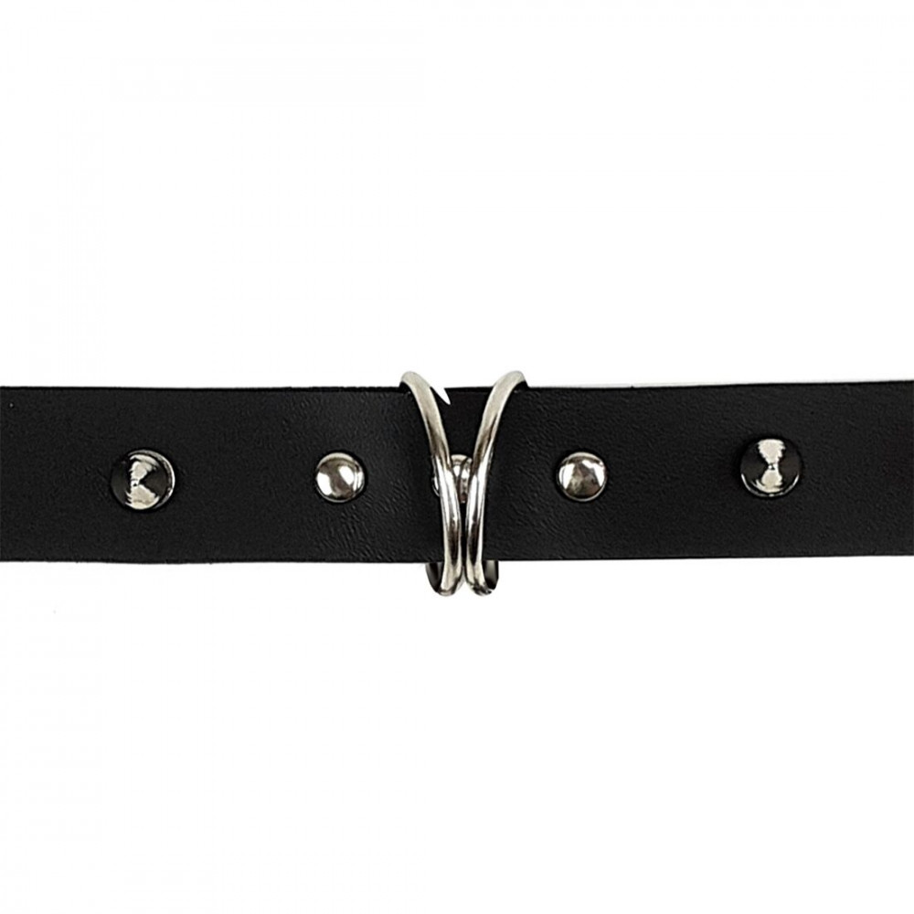 Ошейники, поводки - Ошейник с шипами Art of Sex - Collar Spikes 2