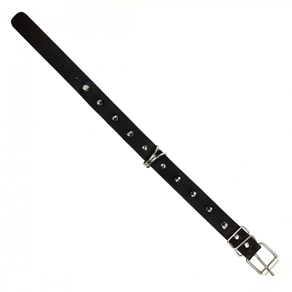 Ошейники, поводки - Ошейник с шипами Art of Sex - Collar Spikes 1