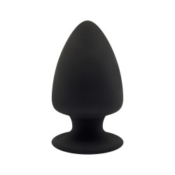 Анальная пробка SilexD (Model 1 size M) двухслойная, силикон+Silexpan, диаметр 6,2 см