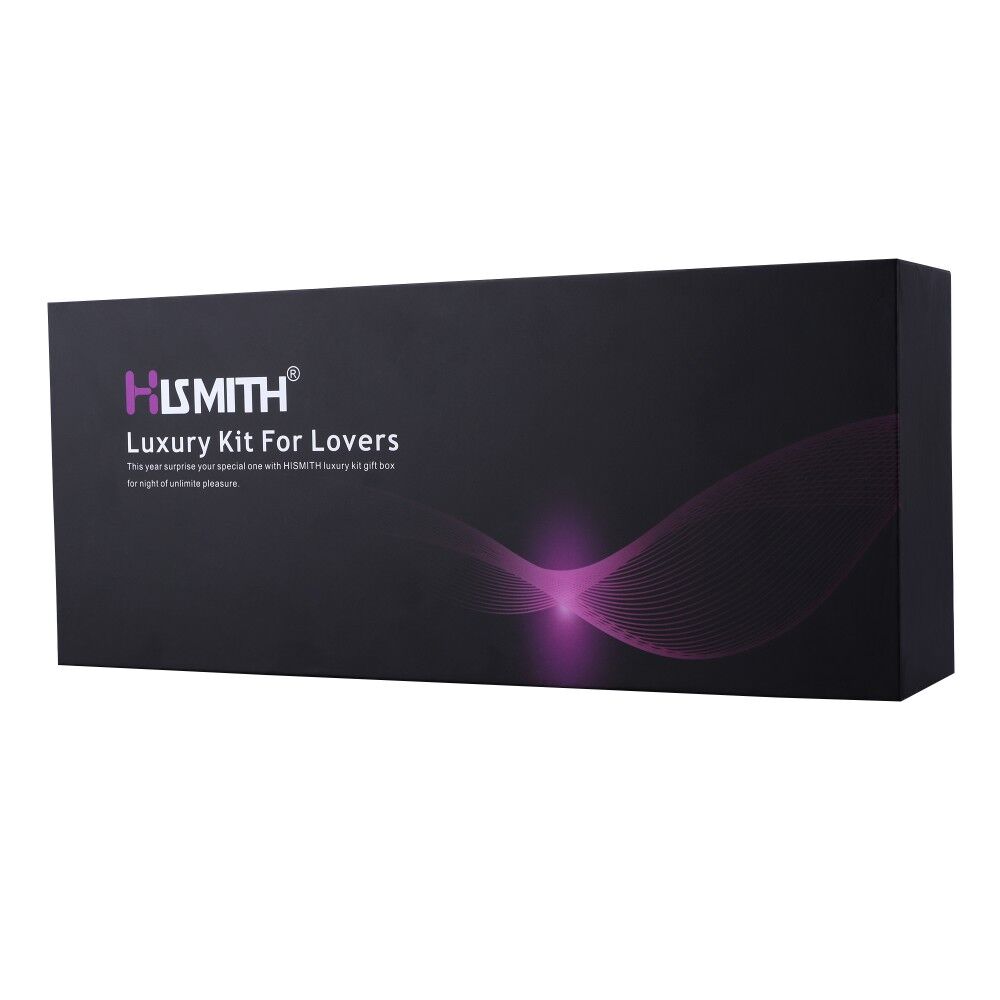 Смарт игрушки - Набор адаптеров для секс-машин Hismith Luxury Kit - KlicLok System Set 8