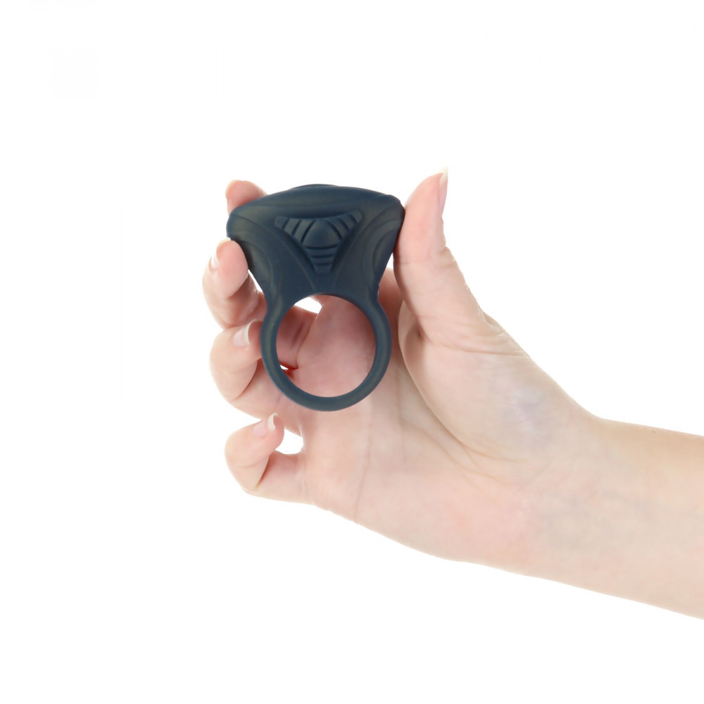 Эрекционные кольца с вибрацией - Эрекционное виброкольцо Lux Active Circuit Vibrating Cock Ring, пульт ДУ, 7 режимов вибрации 2