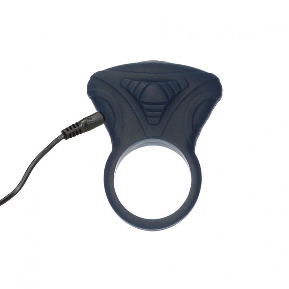 Эрекционные кольца с вибрацией - Эрекционное виброкольцо Lux Active Circuit Vibrating Cock Ring, пульт ДУ, 7 режимов вибрации 3