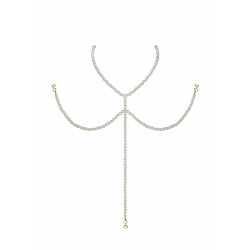 Ожерелье под жемчуг на декольте Obsessive A757 necklace pearl
