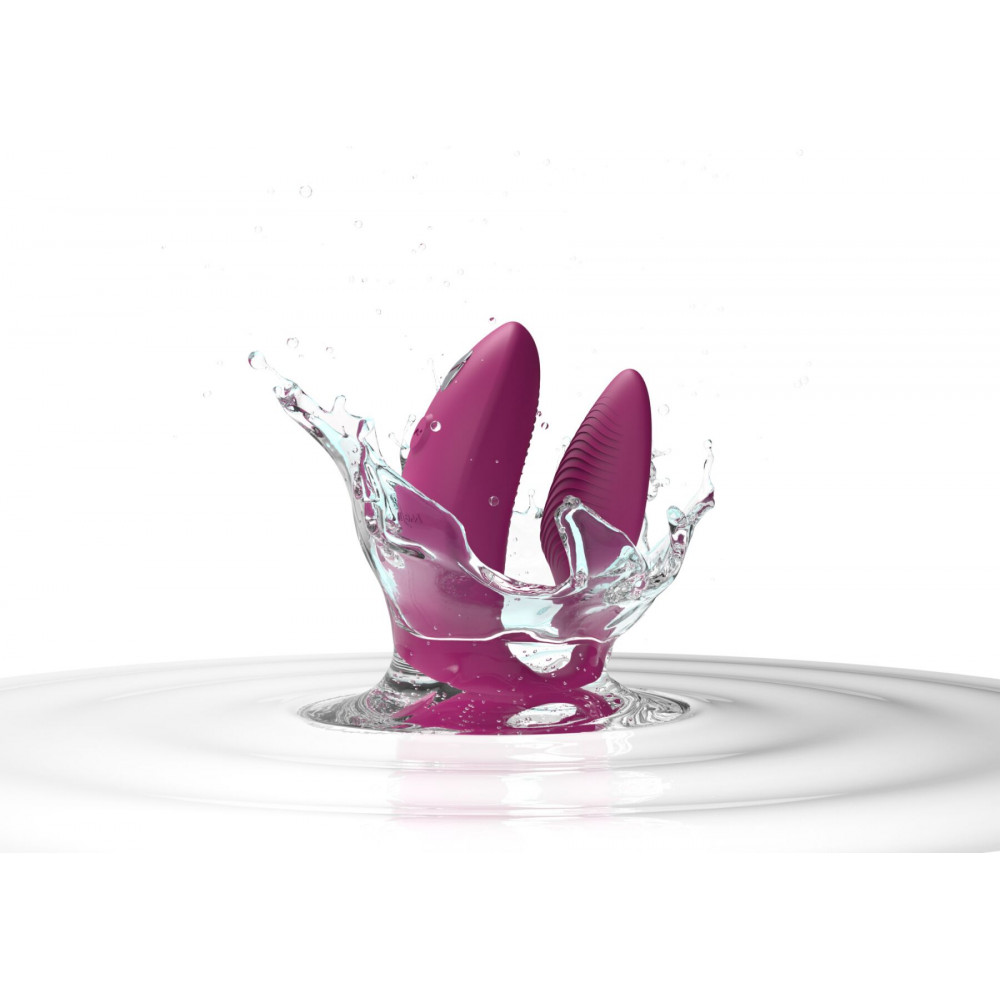 Вибраторы для пар - Смарт-вибратор для пар We-Vibe Sync 2 Rose, 10 виброрежимов, пульт ДУ 2