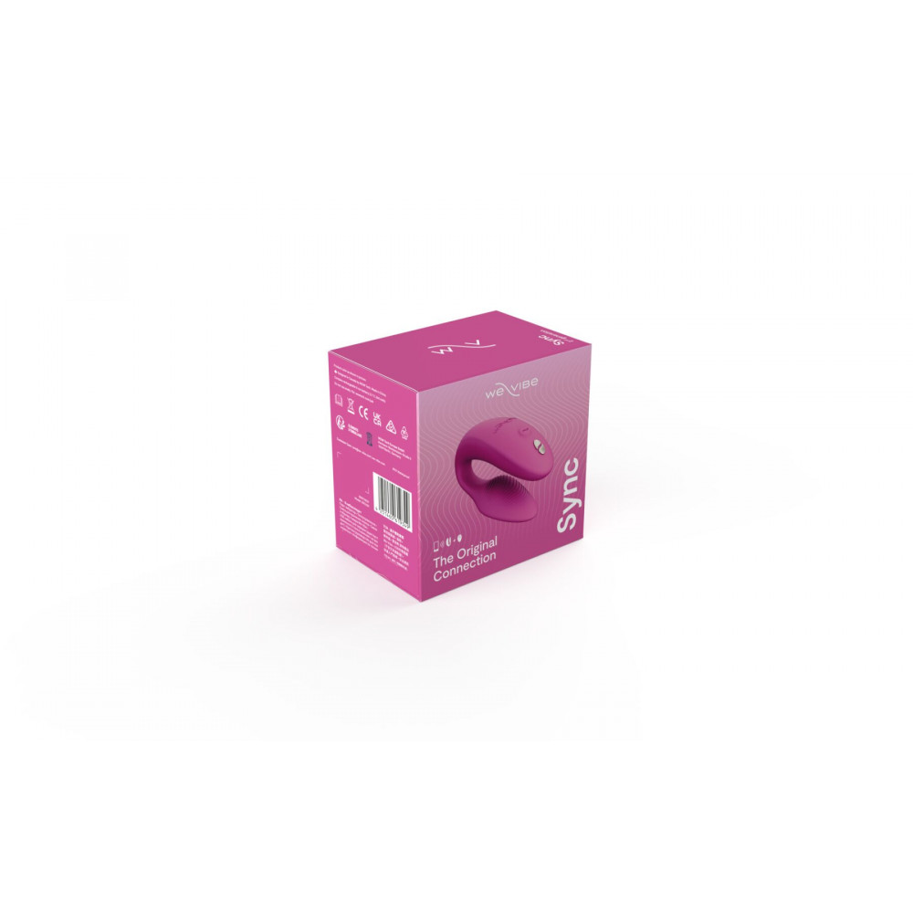 Вибраторы для пар - Смарт-вибратор для пар We-Vibe Sync 2 Rose, 10 виброрежимов, пульт ДУ 4