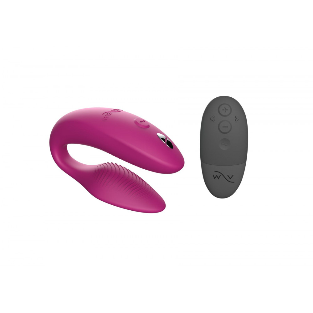 Вибраторы для пар - Смарт-вибратор для пар We-Vibe Sync 2 Rose, 10 виброрежимов, пульт ДУ 11
