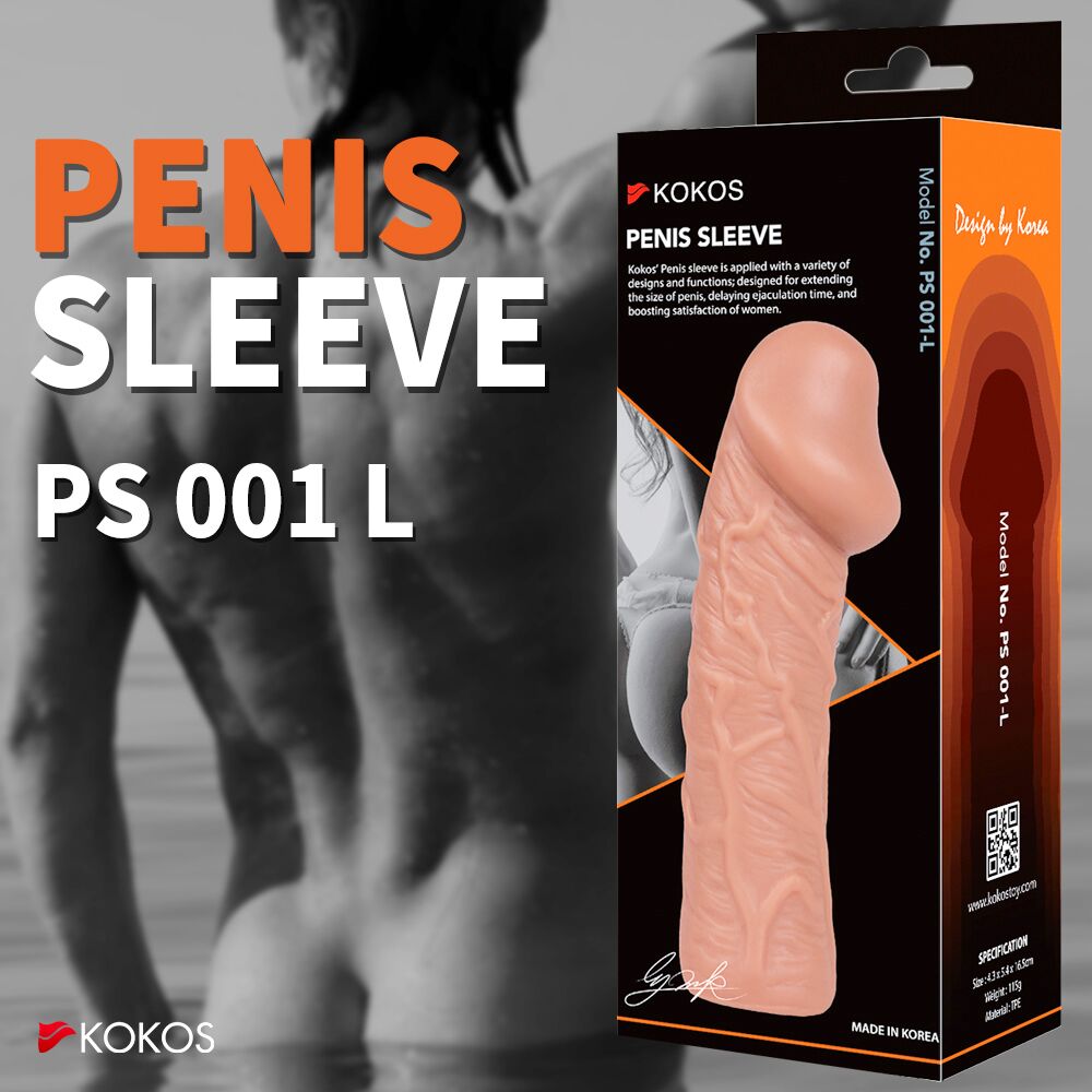 Насадки на член - Насадка на член Kokos Penis Sleeve PS 001 L 3