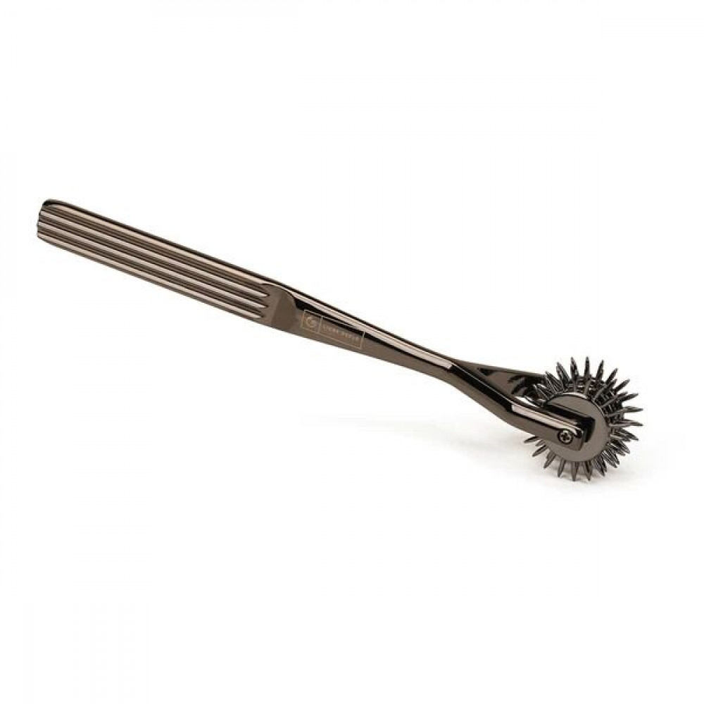 Плети, стеки, флоггеры, тиклеры - Тройное колесо Вартенберга Liebe Seele Three-Row Wartenberg Pinwheel Pewter