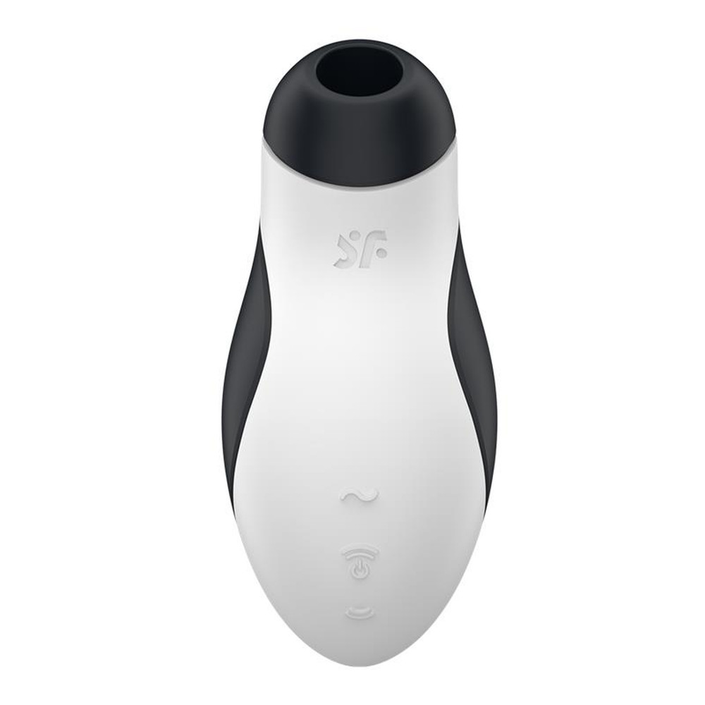 Секс игрушки - Вакуумный клиторальный стимулятор + вибрация SATISFYER ORCA WHITE