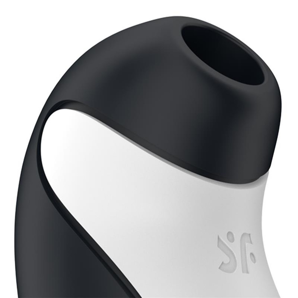 Секс игрушки - Вакуумный клиторальный стимулятор + вибрация SATISFYER ORCA WHITE 3