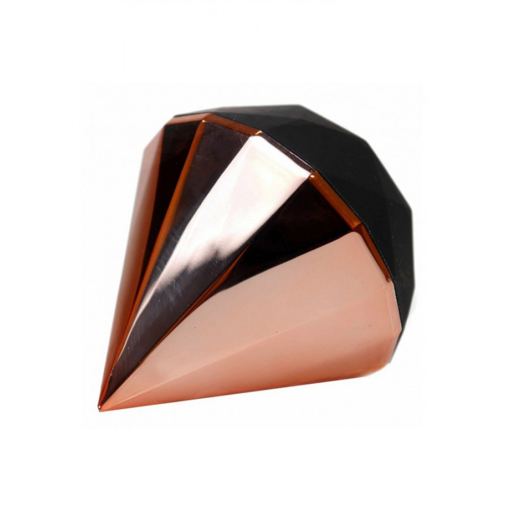 Секс игрушки - Вакуумный стимулятор клитора Diamond, розовое золото 9