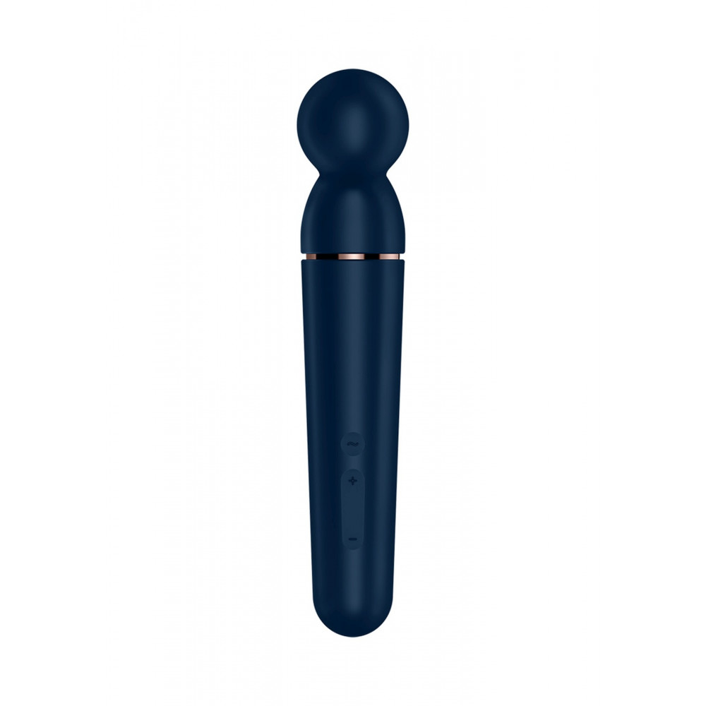 Секс игрушки - Вибратор-микрофон Satisfyer Planet Wand-er для стимуляции всего тела, синий, XXL 1