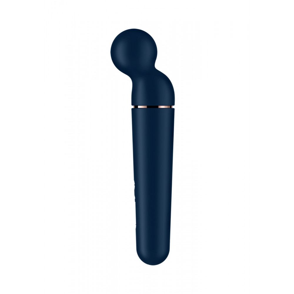 Секс игрушки - Вибратор-микрофон Satisfyer Planet Wand-er для стимуляции всего тела, синий, XXL 3