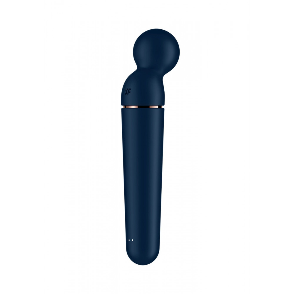 Секс игрушки - Вибратор-микрофон Satisfyer Planet Wand-er для стимуляции всего тела, синий, XXL 2