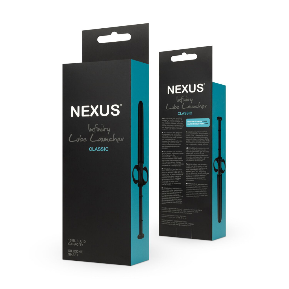 Массажёры простаты без вибрации - Шприц для введения смазки Nexus Infinity Lube launcher Classic 7
