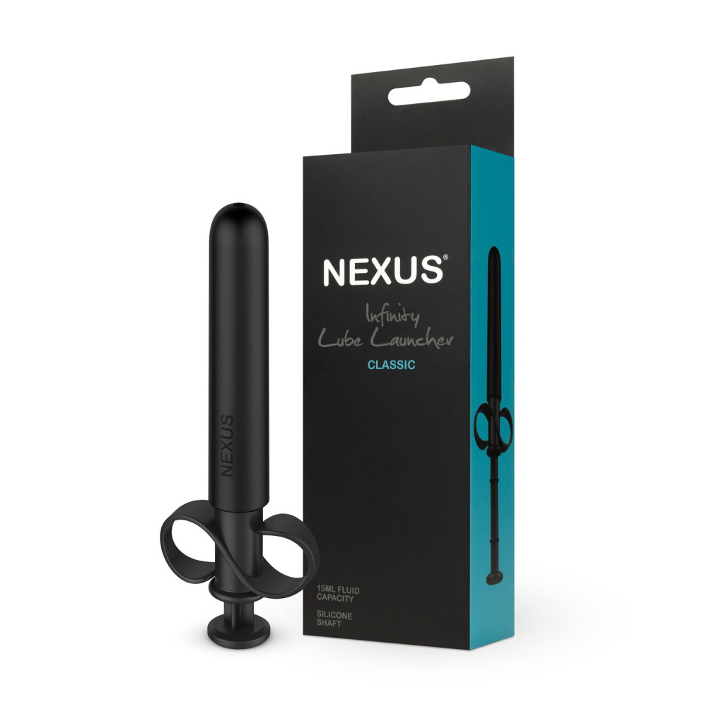 Массажёры простаты без вибрации - Шприц для введения смазки Nexus Infinity Lube launcher Classic 6