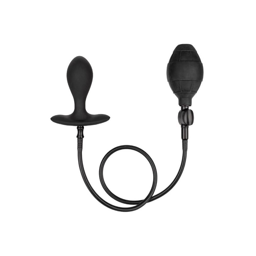 Секс игрушки - Анальная пробка с накачкой силиконовая Inflatable Plug California Exotic