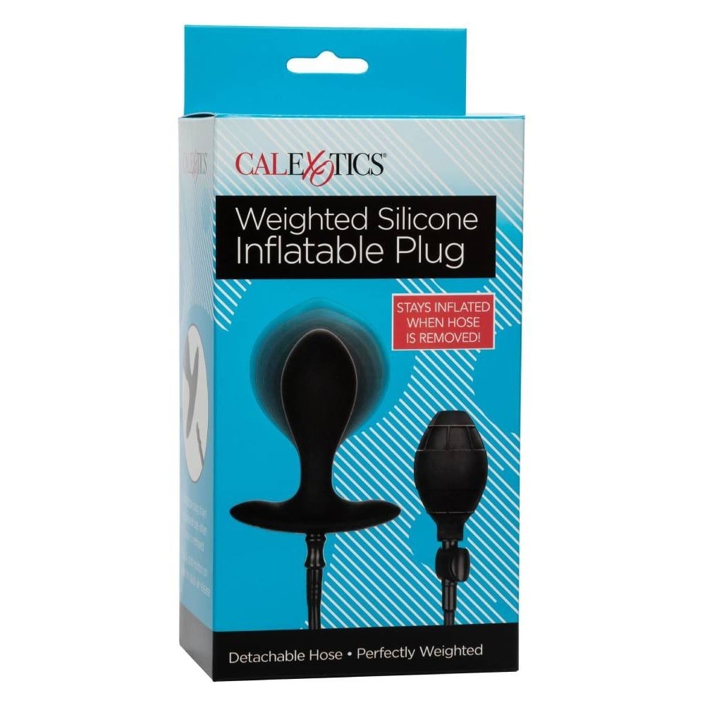 Секс игрушки - Анальная пробка с накачкой силиконовая Inflatable Plug California Exotic 1