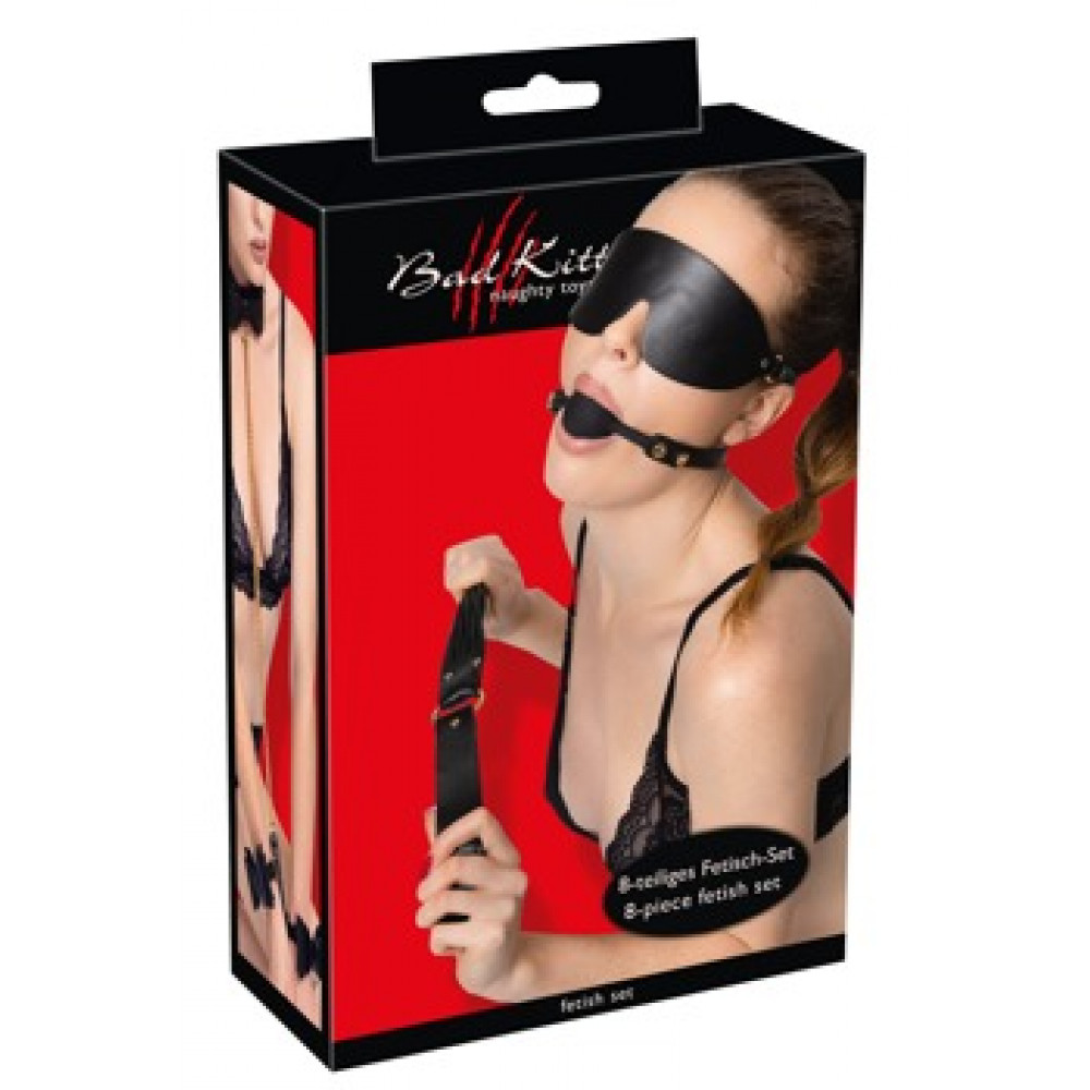 БДСМ игрушки - Бондажный набор Bad Kitty Bondage Set 6
