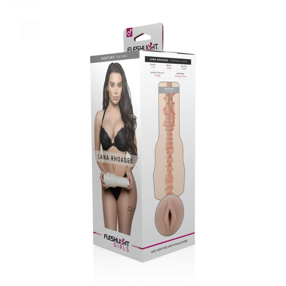 Мастурбаторы вагины - Мастурбатор Fleshlight Girls: Lana Rhoades - Destiny, со слепка вагины, очень нежный 1