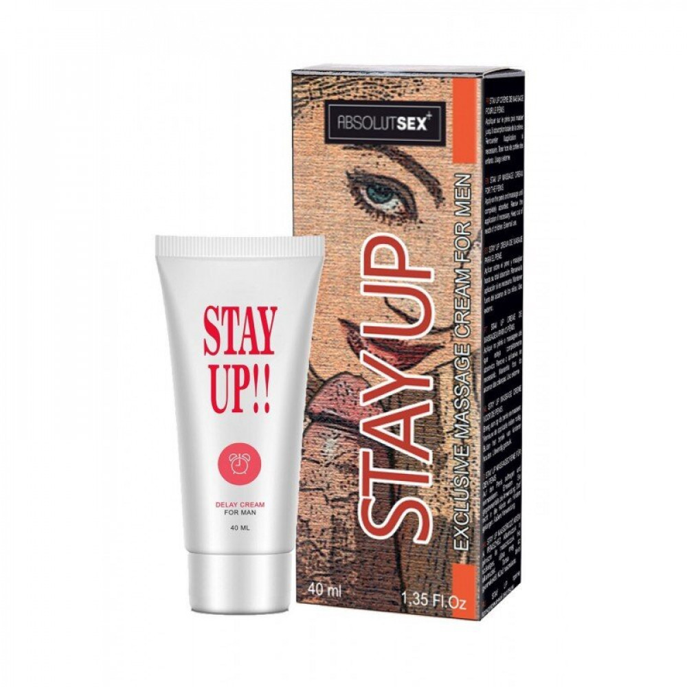 Лубриканты - Крем пролонгирующий STAY UP, 40 ml