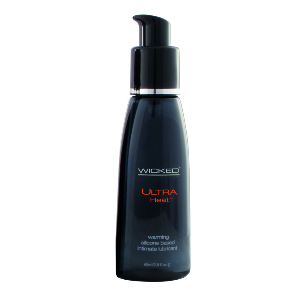 Лубриканты - Лубрикант силиконовый WICKED ULTRA HEAT SILICONE LUBE 60ML