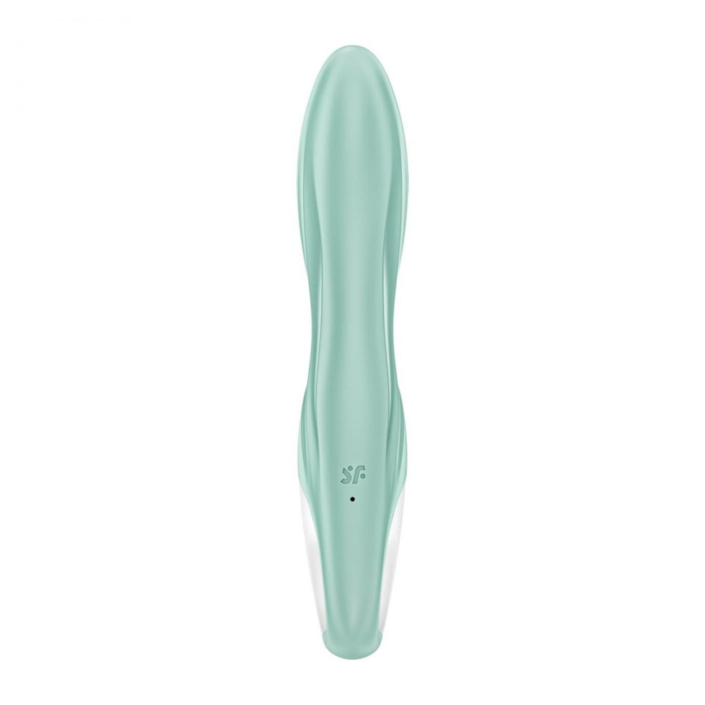 Секс игрушки - Надувной вибратор-кролик Satisfyer с функцией управления через приложение, мятный 3