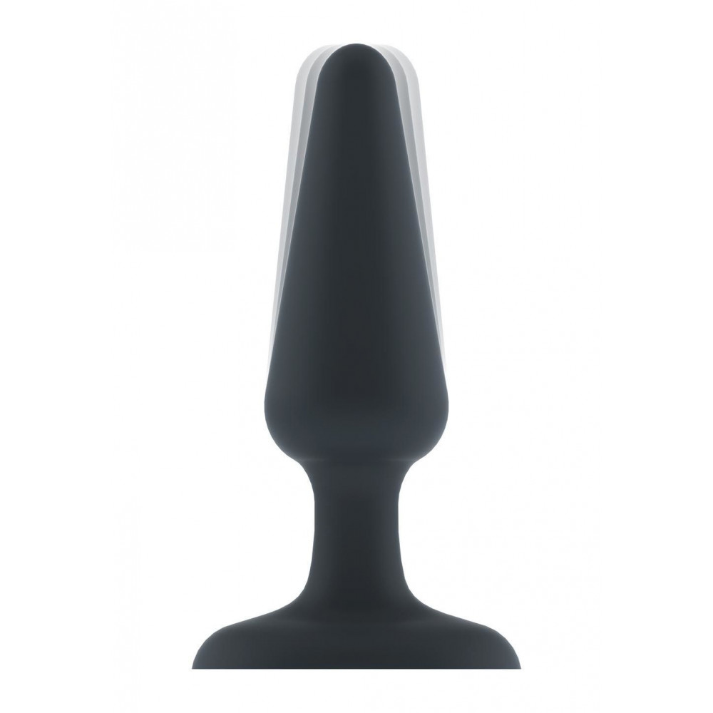 Анальные пробки с вибрацией - Анальная пробка с вибрацией Dorcel Best Vibe Plug M, макс. диаметр 4,1см, soft-touch силикон 1