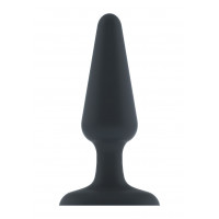 Анальная пробка с вибрацией Dorcel Best Vibe Plug M, макс. диаметр 4,1см, soft-touch силикон