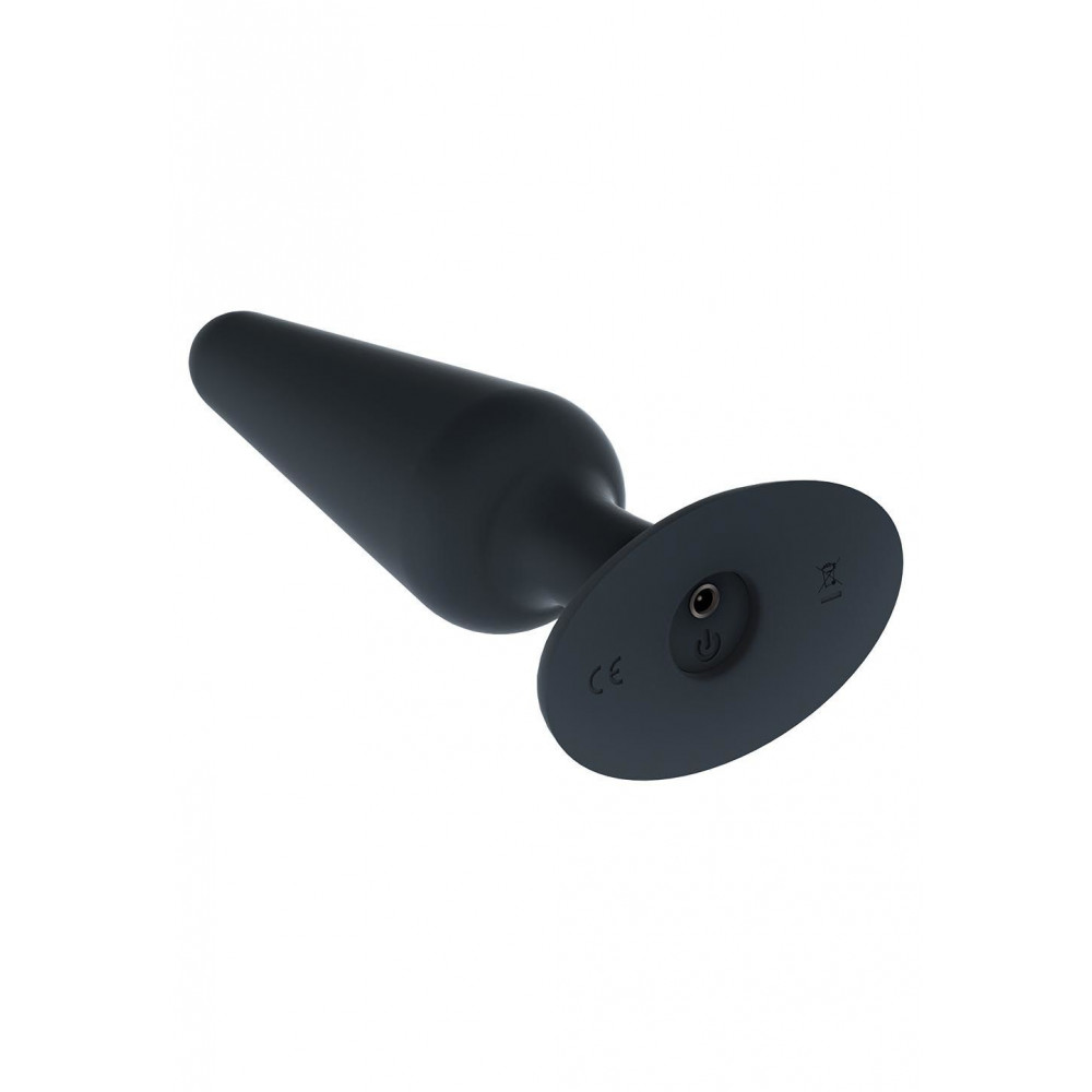Анальные пробки с вибрацией - Анальная пробка с вибрацией Dorcel Best Vibe Plug M, макс. диаметр 4,1см, soft-touch силикон 2