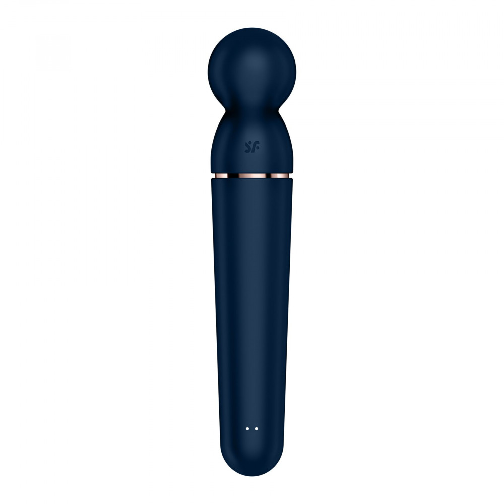 Вибромассажеры - Вибромассажер Satisfyer Planet Wand-er Blue/Rosegold 4