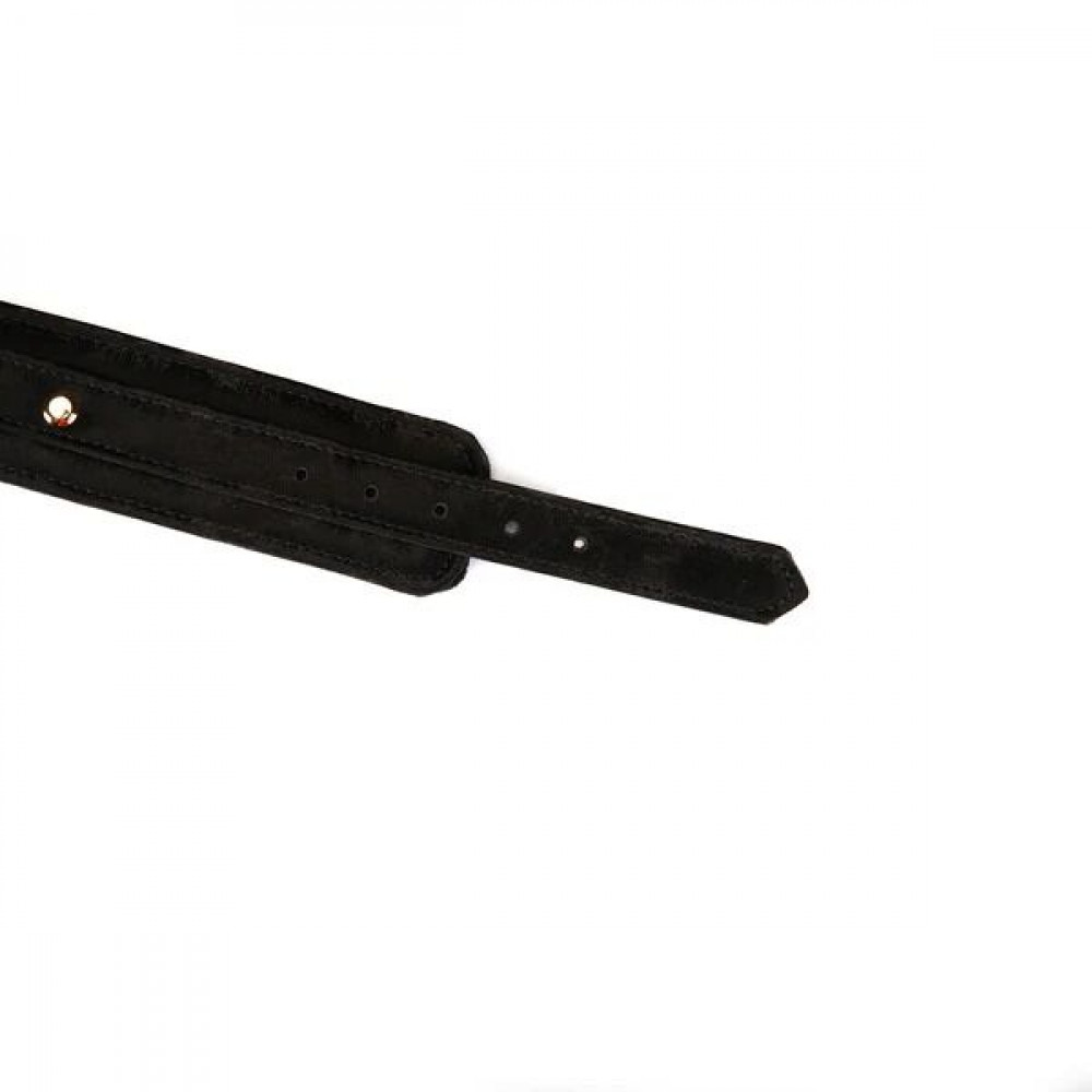 Наручники, веревки, бондажы, поножи - Наручники Liebe Seele Boudoir Amor Wrist Cuffs Black 5