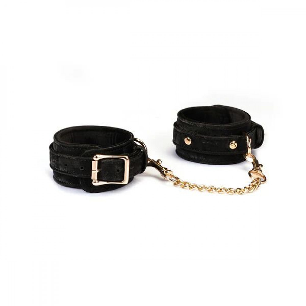 Наручники, веревки, бондажы, поножи - Наручники Liebe Seele Boudoir Amor Wrist Cuffs Black 2