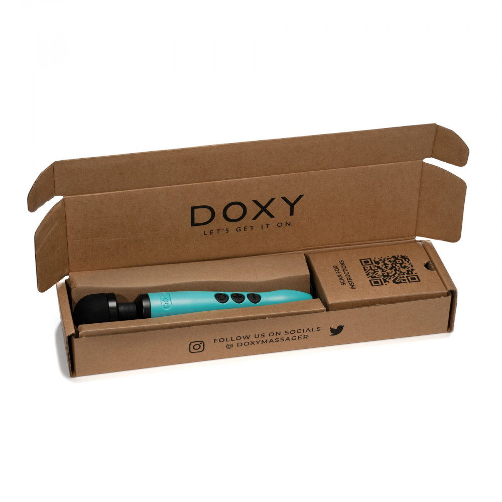 Вибромассажеры - Вибромассажер DOXY3 USB-C Massager TURQUOISE 5