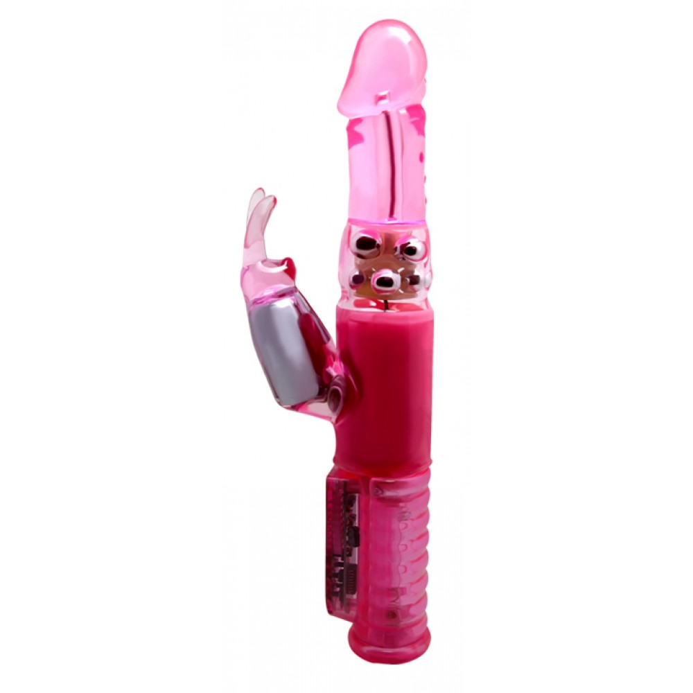 Вибратор - Вибратор с стимулятором клитора и функцией ротации BAILE - Pleasurizer Legend toyz, 8 vibration functions 8 rotation functions, BW-043005 10