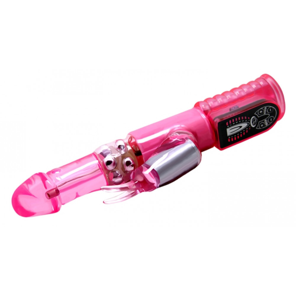 Вибратор - Вибратор с стимулятором клитора и функцией ротации BAILE - Pleasurizer Legend toyz, 8 vibration functions 8 rotation functions, BW-043005 5