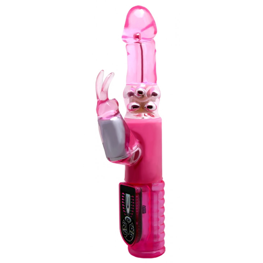 Вибратор - Вибратор с стимулятором клитора и функцией ротации BAILE - Pleasurizer Legend toyz, 8 vibration functions 8 rotation functions, BW-043005 11